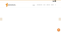 Desktop Screenshot of dignus.pl